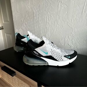 Nike Air Max 270 Black/White Dusty Cactus Running Shoe